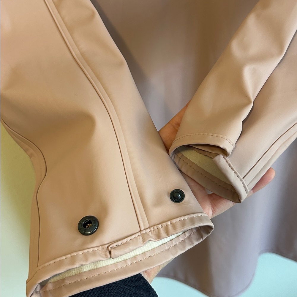 IlseJacobsen Hooded Raincoat Color: Adobe Rose - Picture 14 of 16